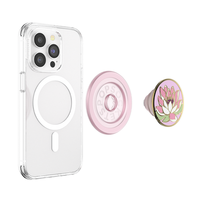 PopSockets Enamel Enamel Water Lily MagSafe PopGrip