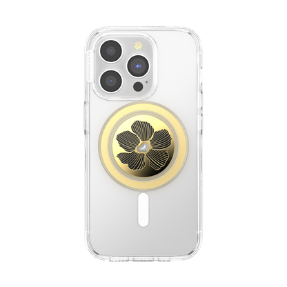 PopSockets Enamel Mae Flower with Pearl MagSafe PopGrip