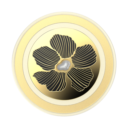 PopSockets Enamel Mae Flower with Pearl MagSafe PopGrip