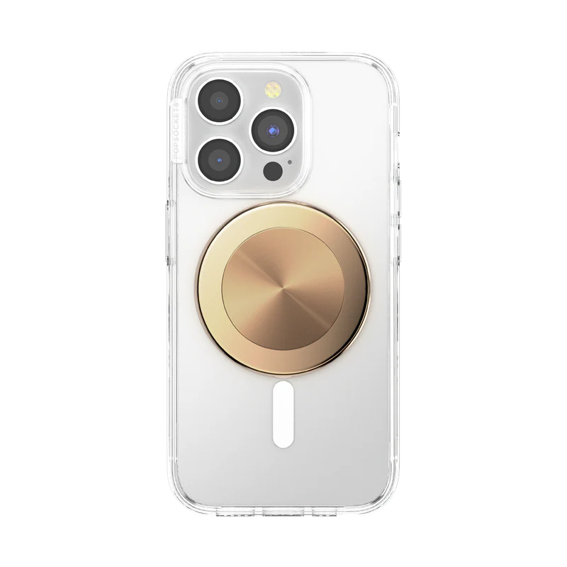 PopSockets Aluminum Radial Gold MagSafe PopGrip