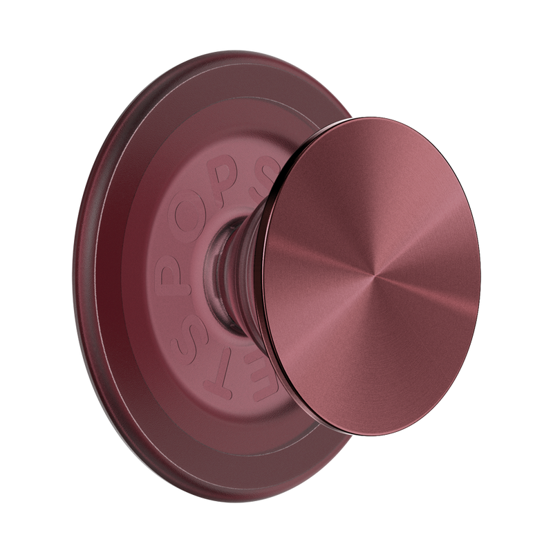 PopSockets Aluminum Radial Oxblood MagSafe PopGrip