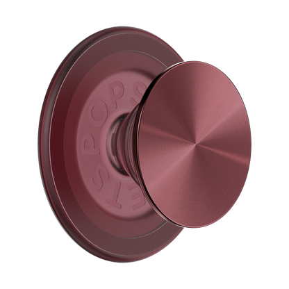 PopSockets Aluminum Radial Oxblood MagSafe PopGrip