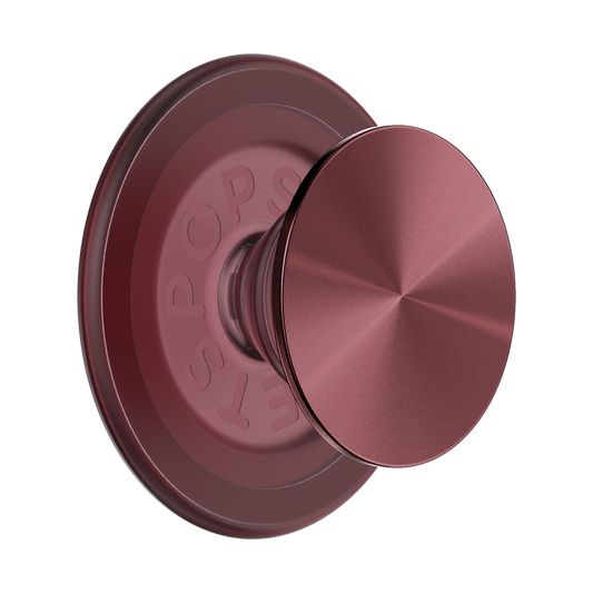 PopSockets Aluminum Radial Oxblood MagSafe PopGrip