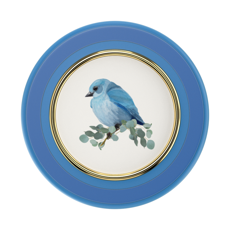 PopSockets Enamel Blue Bird