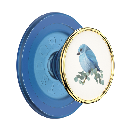 PopSockets Enamel Blue Bird