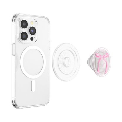 PopSockets Pink Bow MagSafe PopGrip