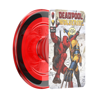 PopSockets Deadpool and Wolverine Comic Cover MagSafe PopGrip