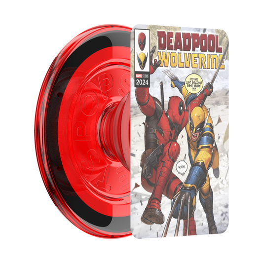 PopSockets Deadpool and Wolverine Comic Cover MagSafe PopGrip