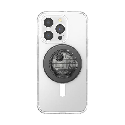 PopSockets MagSafe PopGrip - Dimensionals Enamel Death Star