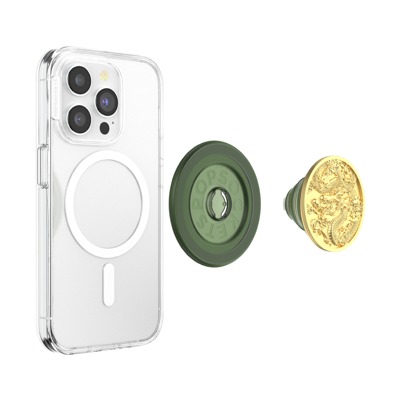 PopSockets Enamel Dragon MagSafe PopGrip