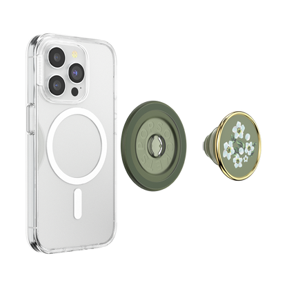 PopSockets Enamel Floral Relief MagSafe PopGrip