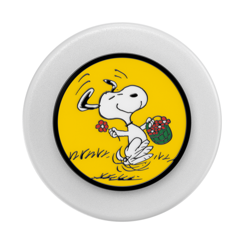 PopSockets Enamel Snoopy Skip MagSafe PopGrip