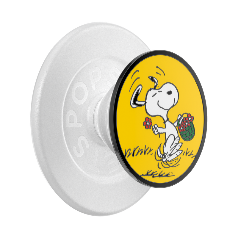 PopSockets Enamel Snoopy Skip MagSafe PopGrip