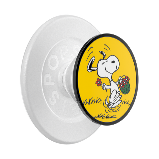 PopSockets Enamel Snoopy Skip MagSafe PopGrip