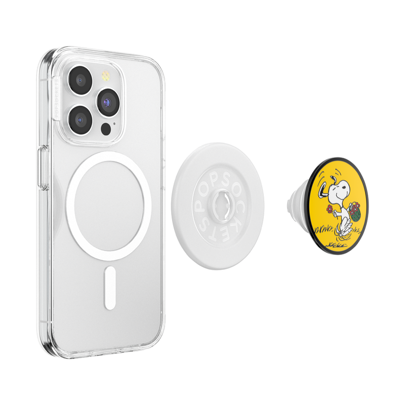 PopSockets Enamel Snoopy Skip MagSafe PopGrip