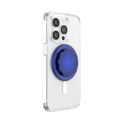 PopSockets Molded Flower Cobalt MagSafe PopGrip
