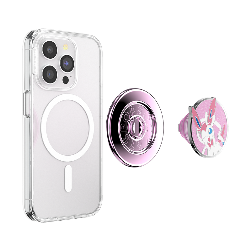 PopSockets Enamel Sylveon Wink MagSafe PopGrip