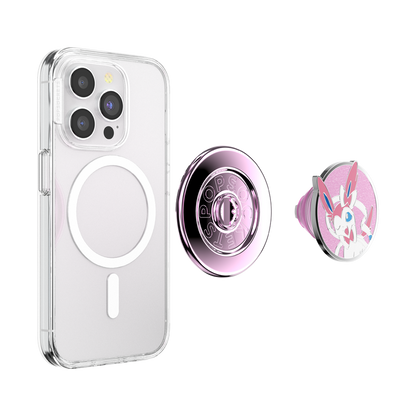 PopSockets Enamel Sylveon Wink MagSafe PopGrip