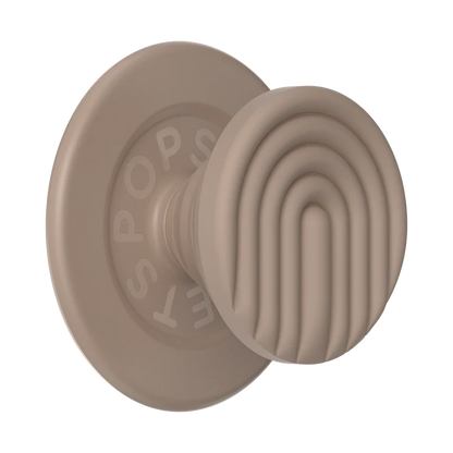 PopSockets MagSafe PopGrip - PopOut Latte Curves