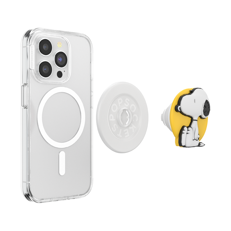 PopSockets PopOut Sitting Snoopy MagSafe PopGrip