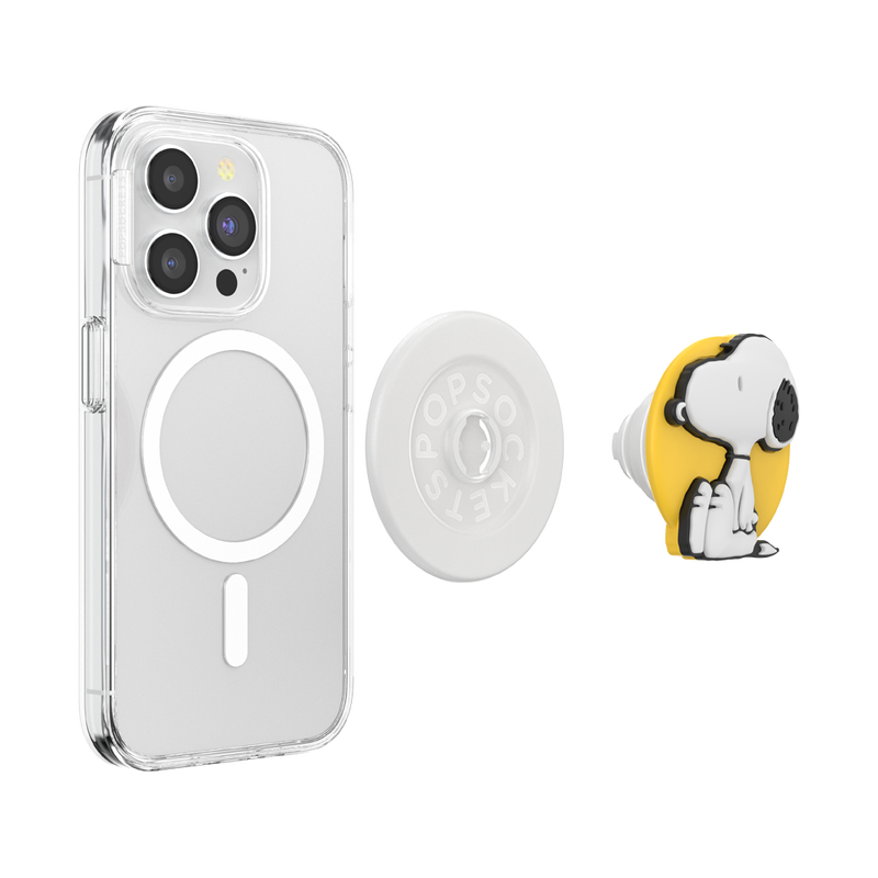 PopSockets PopOut Sitting Snoopy MagSafe PopGrip