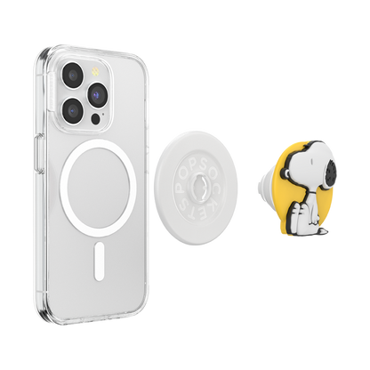 PopSockets PopOut Sitting Snoopy MagSafe PopGrip