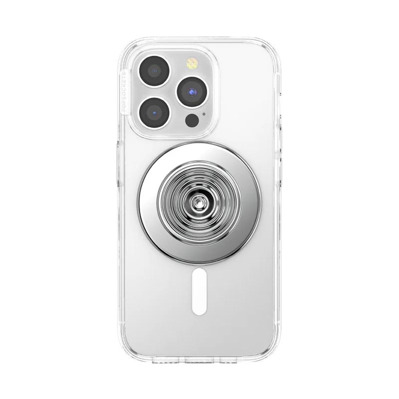 PopSockets Rippler Chrome MagSafe PopGrip