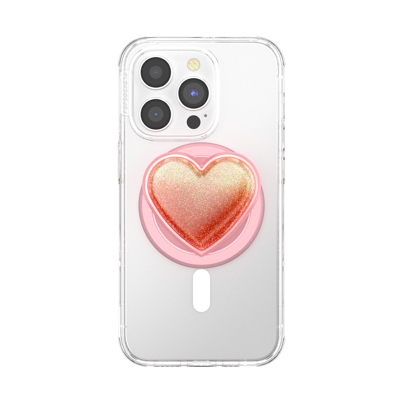 PopSockets Squishy Tidepool Heart Pinky MagSafe PopGrip