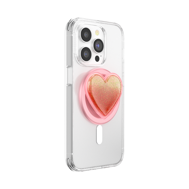 PopSockets Squishy Tidepool Heart Pinky MagSafe PopGrip