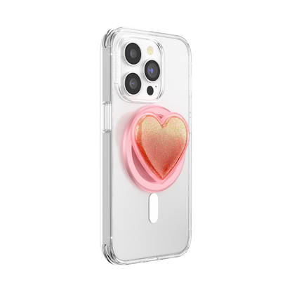 PopSockets Squishy Tidepool Heart Pinky MagSafe PopGrip