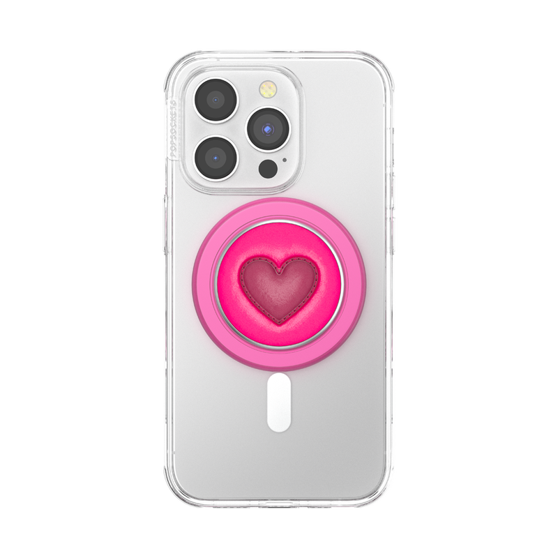 PopSockets Stitched Sweet Heart MagSafe PopGrip