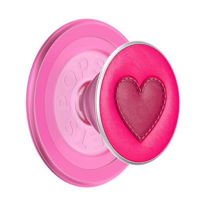 PopSockets Stitched Sweet Heart MagSafe PopGrip