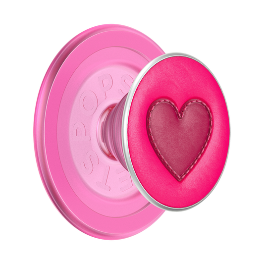 PopSockets Stitched Sweet Heart MagSafe PopGrip