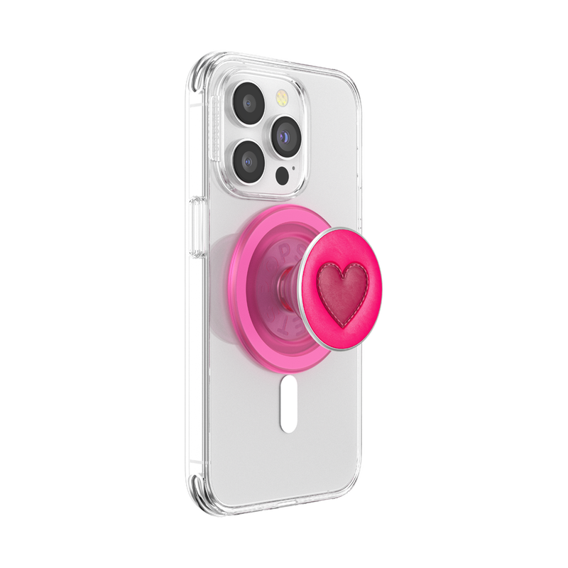 PopSockets Stitched Sweet Heart MagSafe PopGrip