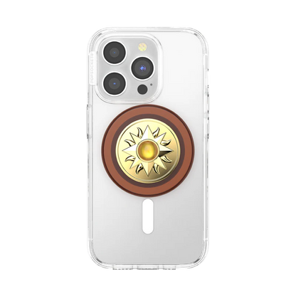 PopSockets Enamel Sun Jewel Amber MagSafe PopGrip