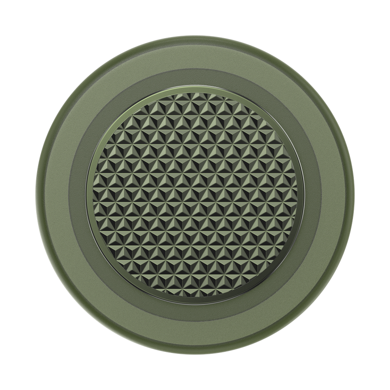 PopSockets Olive Triangle Knurl MagSafe PopGrip