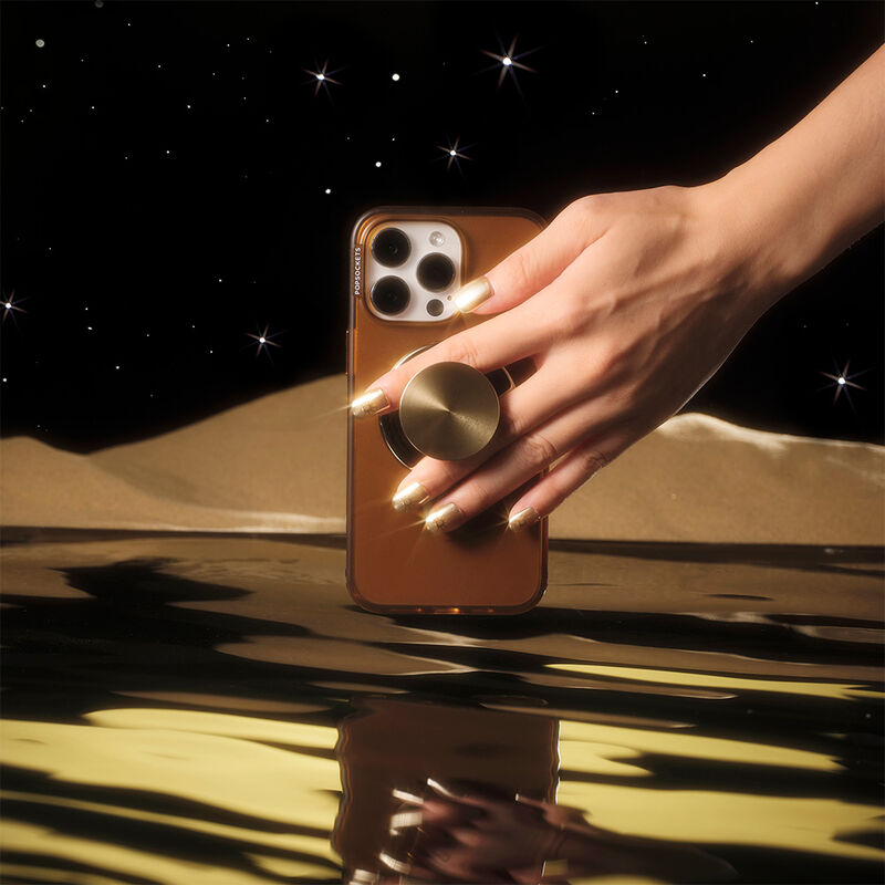 PopSockets Aluminum Radial Gold MagSafe PopGrip