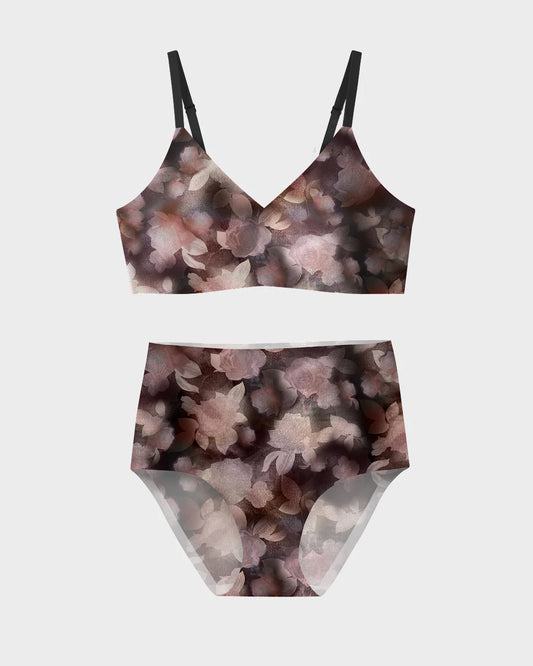 EBY Bra Bra & Panty Set Relief (Relief Bra & High Waisted) - Duskwild