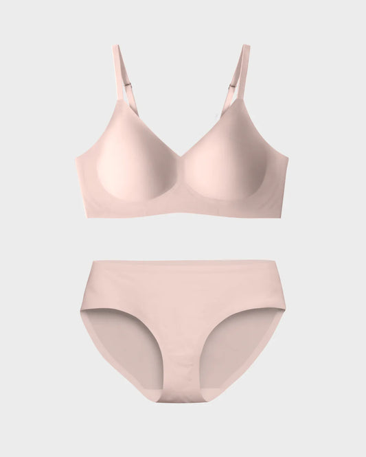 EBY Bra & Panty Set (Relief Bra & Brief, Primrose) - Primrose