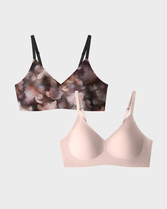 EBY Bra 2 Bra Bundle, Primrose and Duskwild Relief Bra (SmartWing Tec)