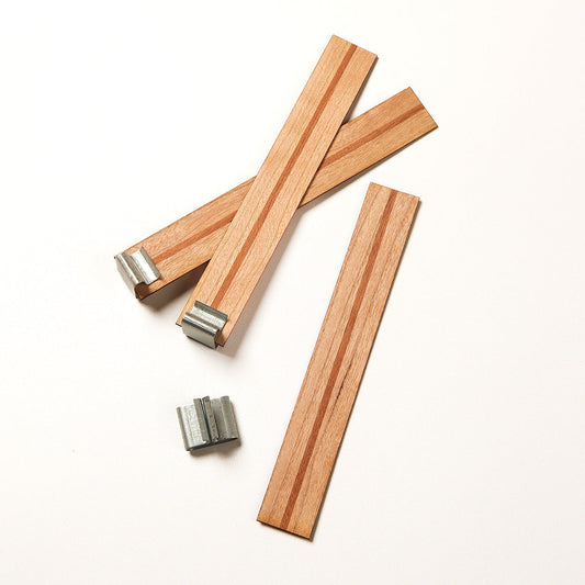 Bramble Berry Long Wide Wooden Wick - 10 wicks (x3)