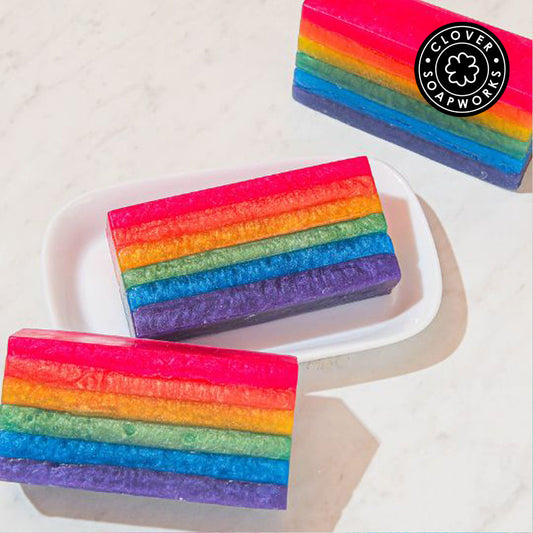 Bramble Berry Rainbow Melt and Pour Soap Kit