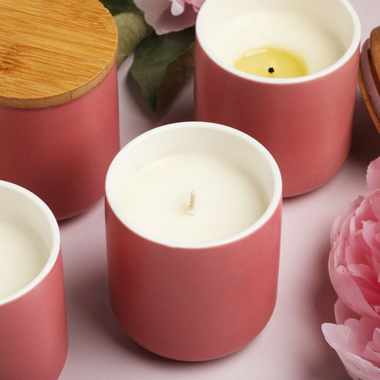 Bramble Berry Peony and Amberwood Candle Kit