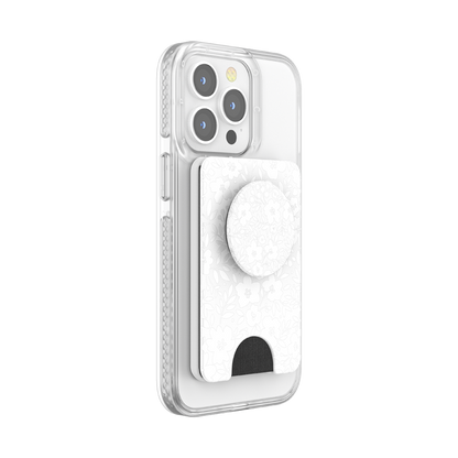 PopSockets Blanc Fresh MagSafe PopWallet+