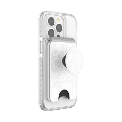 PopSockets Blanc Fresh MagSafe PopWallet+
