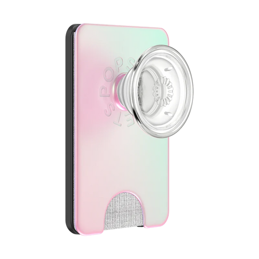PopSockets MagSafe PopWallet+ - Mermaid Pink