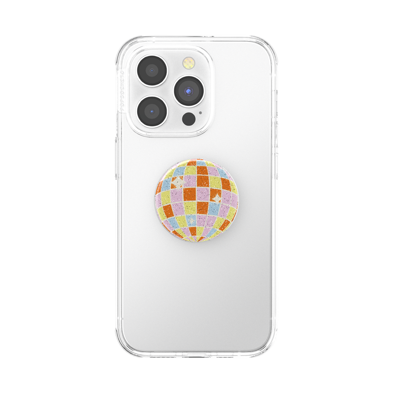 PopSockets Glitter Retro Disco Adhesive PopGrip