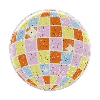 PopSockets Glitter Retro Disco Adhesive PopGrip