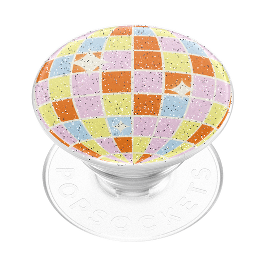 PopSockets Glitter Retro Disco Adhesive PopGrip