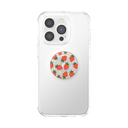PopSockets PlantCore Berries and Cream Translucent Adhesive PopGrip